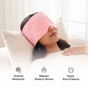 Migraine Relief Cap With Box - Instant Headache Relief Hat Reusable Gel Cap For Migraine Pain Relief Wearable Hot Cold Therapy Therapy (Random Color)