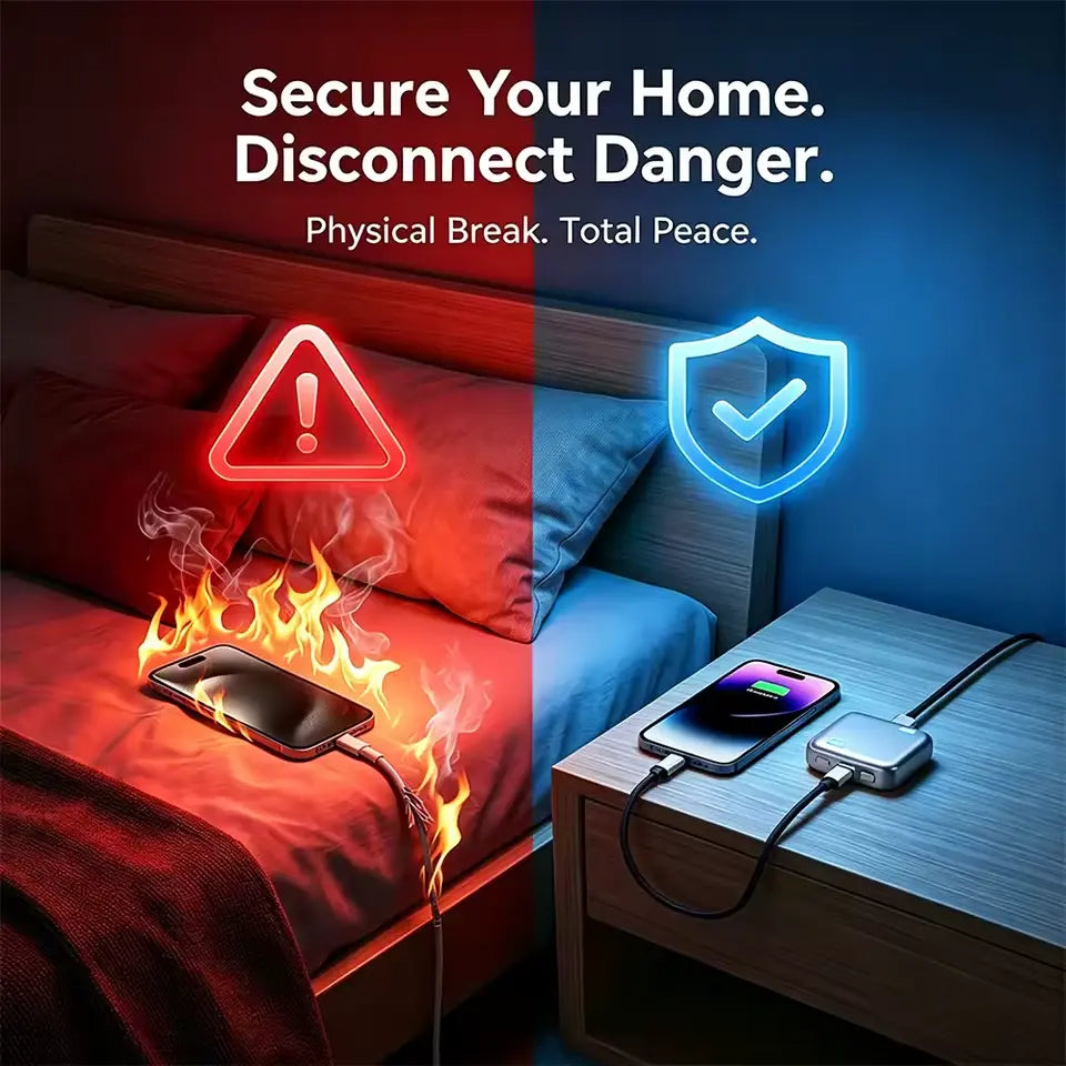 PopGuard 140W Type-C Smart Automatic Charging Disconnector